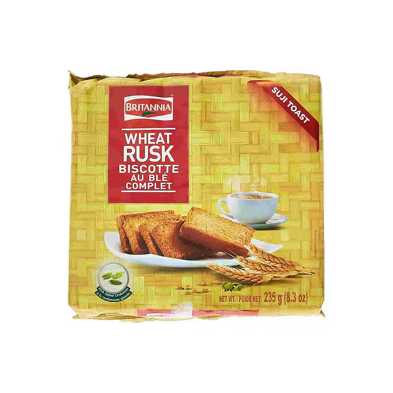 Britannia Wheat Rusk 235g - Master