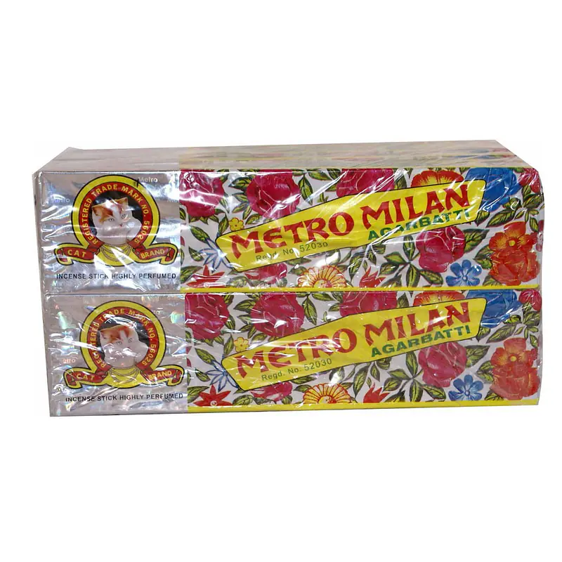 Metromilan Incense Per Box 12pkts. - Master