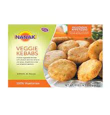 Nanak Veggie Kebab 600g - Master