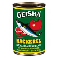 Geisha Mackerel in tomato Sauce Green - Master