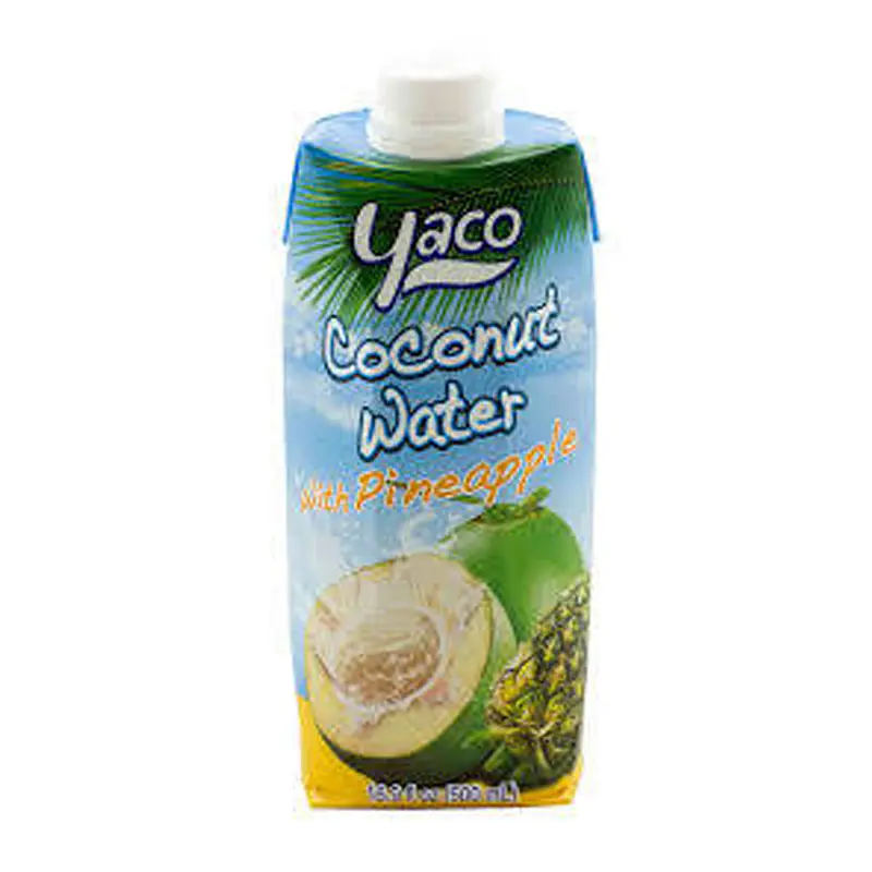 Yaco Coconut Water With Pineapple 500ml - Master