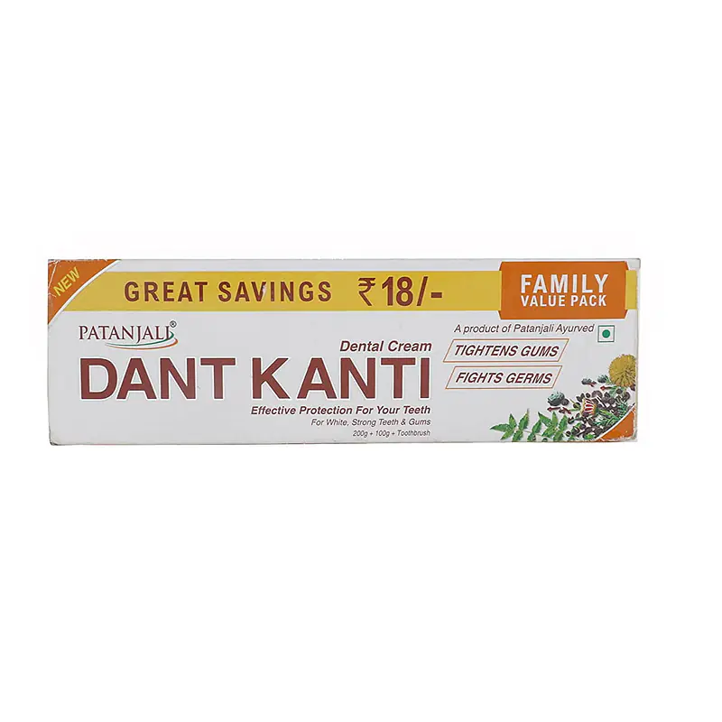 Patanjali Dant Kanti Toothpaste 200g - Master