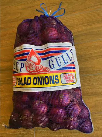 Red Onion Per Bag 10kg - Master