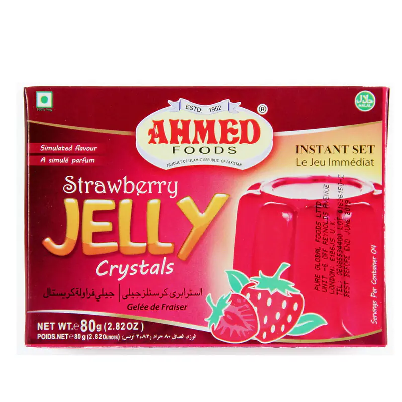 Ahmed Strawberry Jelly 80g - Master