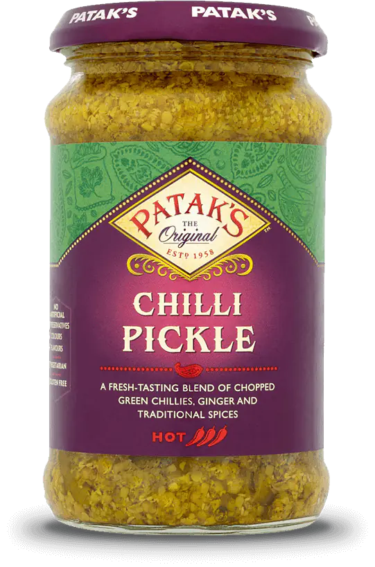 Patak Green Chilli Pickle 2384g - Master