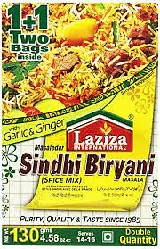 LAZIZA SINDHI BIRYANI - Master