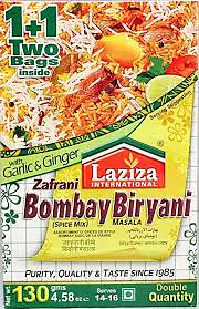 LAZIZA BOMBAY BIRYANI - Master