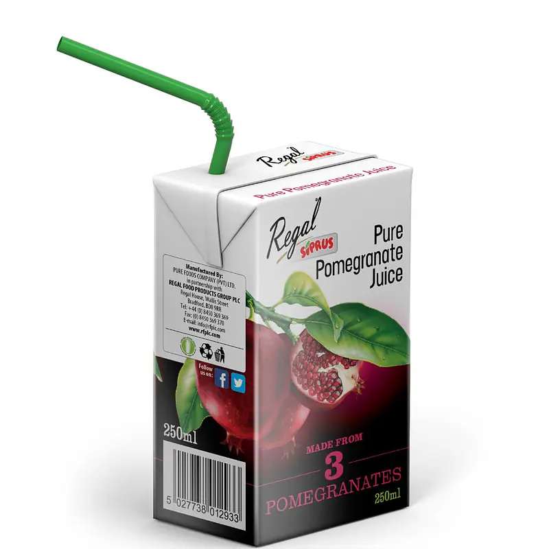 Regal Pomegranate juice 250ml - Master