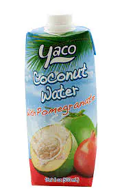 yaco coconut water pomegranate 500ml - Master
