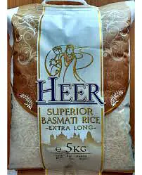 Heer Basmati Rice 5kg. - Master