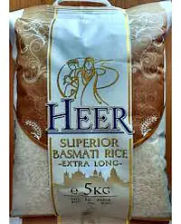 Heer Basmati Rice 5kg. - Master