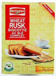 Britannia Wheat Rusk  670g - Master