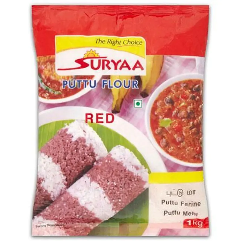 Suryaa Puttu Flour Red 1Kg. - Master
