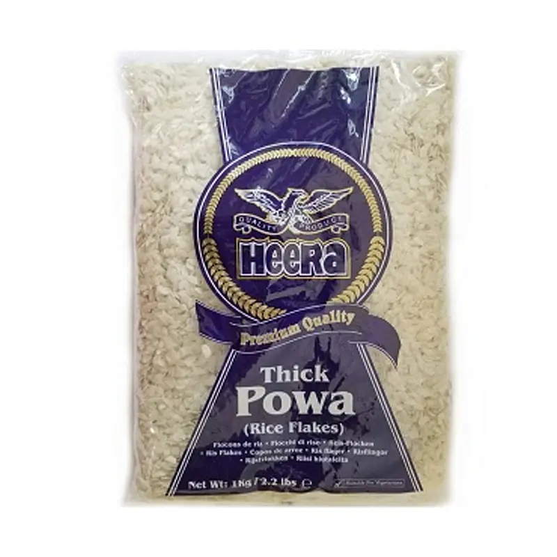 Heera Rice Flakes Poha Thick 1kg. - Master