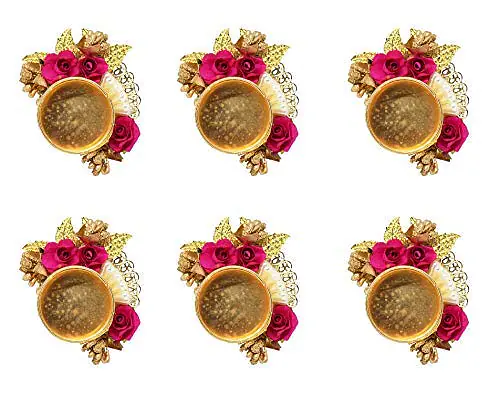 Diya Decorated Per 6pcs. - Master